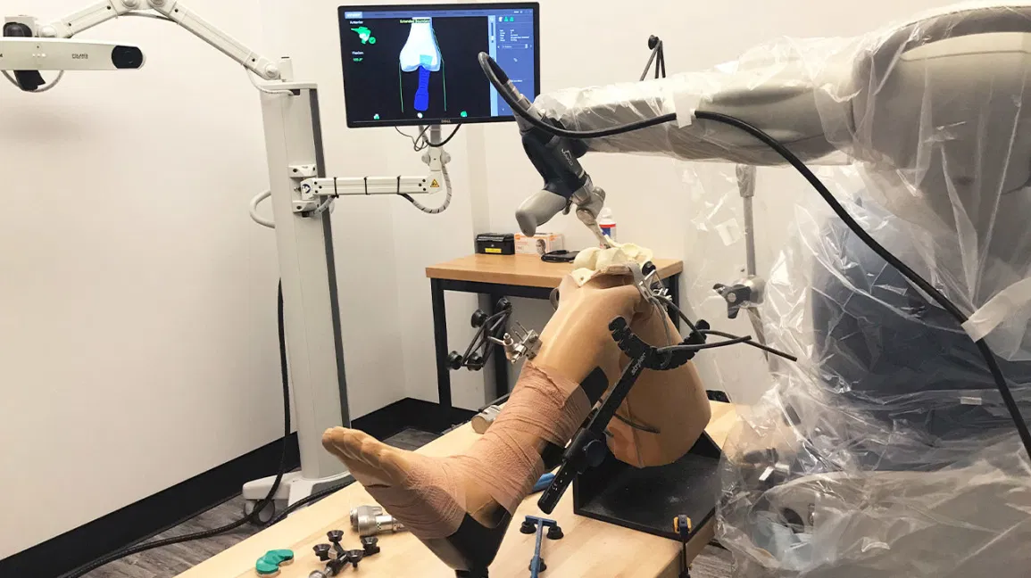 Robotic surgery procedure